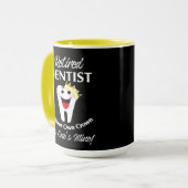 Mug Dentiste à la retraite Funny Novelty Retraite Grap (Devant gauche)