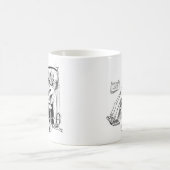 Mug Dentiste amusant croquis (Centre)