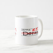 Mug Dentiste de maman de la fonction #1 (Devant droit)