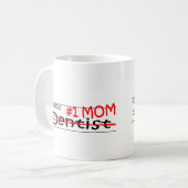 Mug Dentiste de maman de la fonction #1 (Devant gauche)