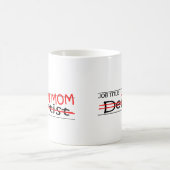 Mug Dentiste de maman de la fonction #1 (Centre)
