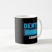 Mug Dentiste Dentaire Dentiste Chargement futur étudia (Devant droit)