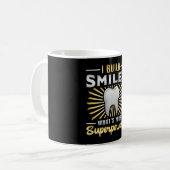 Mug Dentiste Dentaire Dents Dent Dent Dent Dent Superp (Devant gauche)