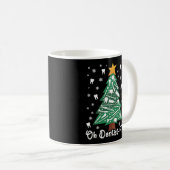 Mug Dentiste Dentaire Ohh Dentiste - Arbre de Noël (Devant droit)