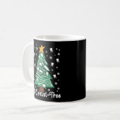 Mug Dentiste Dentaire Ohh Dentiste - Arbre de Noël (Devant gauche)