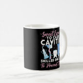 Mug Dentiste Dentaire Suffisamment Douce Pour Causer D (Devant droit)