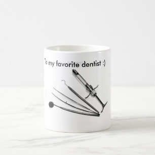 Mug Dentiste, dentiste, effiloche