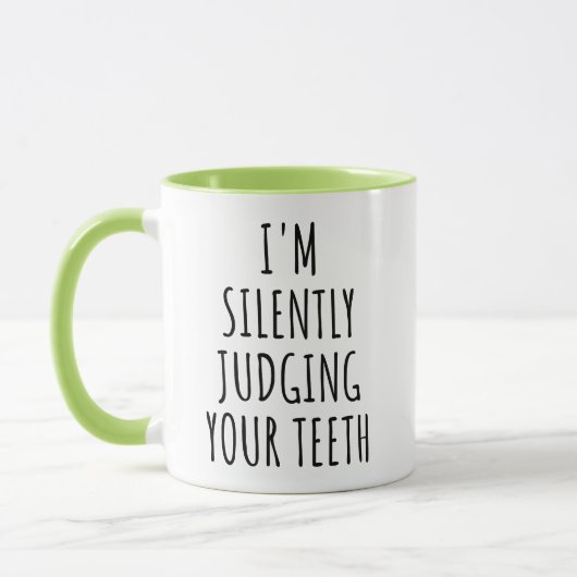 Mug Dentiste drôle (Gauche)