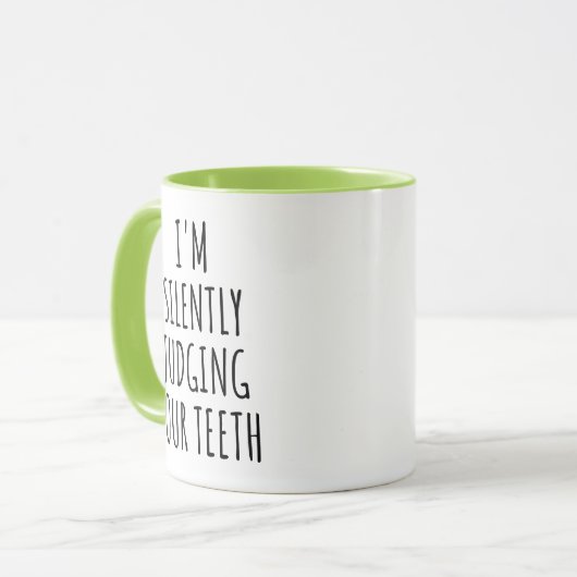 Mug Dentiste drôle (Devant gauche)