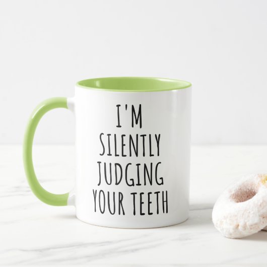 Mug Dentiste drôle (Avec donut)