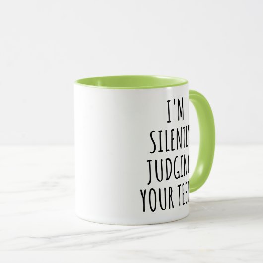 Mug Dentiste drôle (Devant droit)