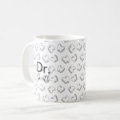 Mug Dentiste Hygiéniste Adjoint dentaire Cute Toth (Devant gauche)