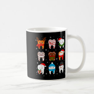 Mug Dentiste Noël drôle dents Mignon Xmas Dentiste Équ