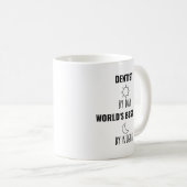 Mug Dentiste Papa Père Idée cadeau (Devant droit)