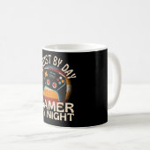 Mug Dentiste Par Jeu De Jour Par Nuit (Devant droit)