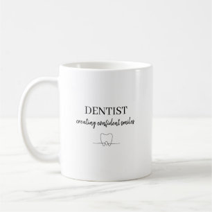 Mug Dentiste personnalisé créant des sourires confiant