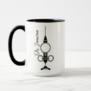 Mug Dentiste personnalisé Nom personnalisé Dentist