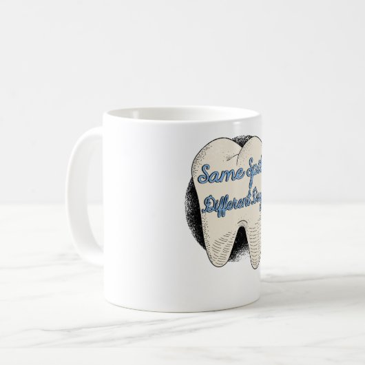 Mug Dentiste Profession dentaire Technicien dentaire (Devant gauche)