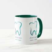 Mug dentisterie dentaire Profession Médicale (Devant droit)