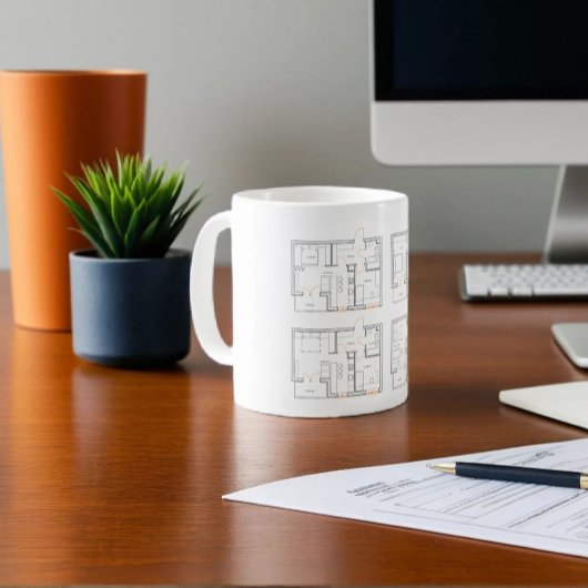 Mug d'entreprise avec plan directeur