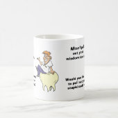 Mug Dents de sagesse sarcastiques de dentiste (Centre)