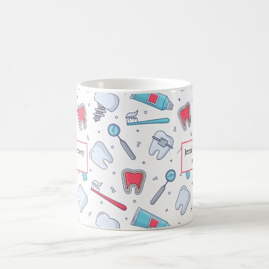 Mug Dents et outils Motif dentaire (Centre)