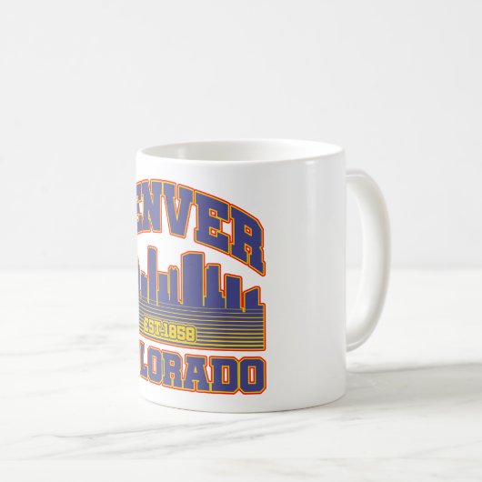 Mug Denver, Colorado (Devant droit)
