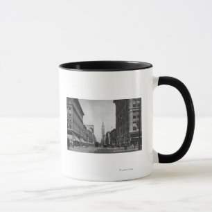 Mug Denver, le Colorado - regardant en bas de la 16ème