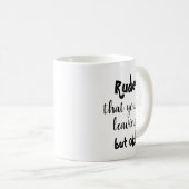 Mug Départ Drôle Présent Pour Le Travailleur (Devant droit)