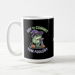 Mug Départ pour engager Tom Foolery Frog Funny Meme