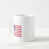Mug Département De Guerre Usa Camouflage Drapeau Dépar (Devant gauche)