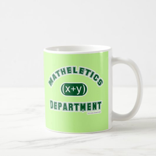 Mug Département de Matheletics (Droite)