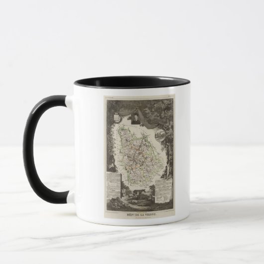 Mug Département De Vienne (Gauche)