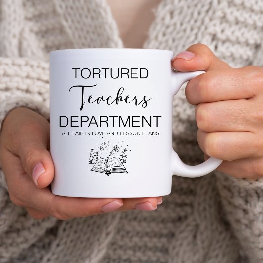 Mug Département des enseignants torturés, à l'ère de m