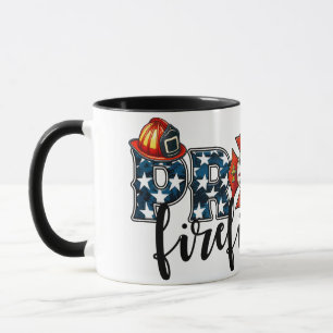 Mug Département des pompiers fier – Pompiers patriotes