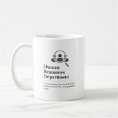 Mug Département des ressources humaines - Devis d'équi (Gauche)