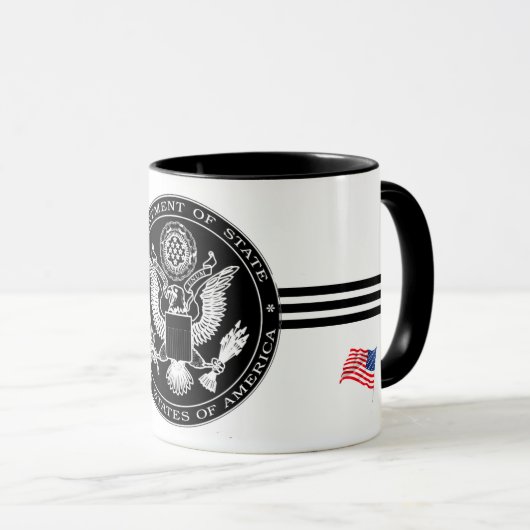 Mug Département d'État des États-Unis (Devant droit)