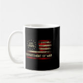 Mug Department Of War Established 2025 Re-established (Gauche)