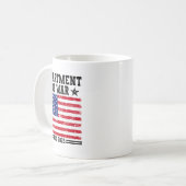 Mug Department Of War Usa Camouflage Flag Department O (Devant gauche)
