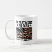 Mug Department Of War Usa Camouflage Flag Department O (Gauche)