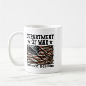 Mug Department Of War Usa Camouflage Flag Department O (Gauche)