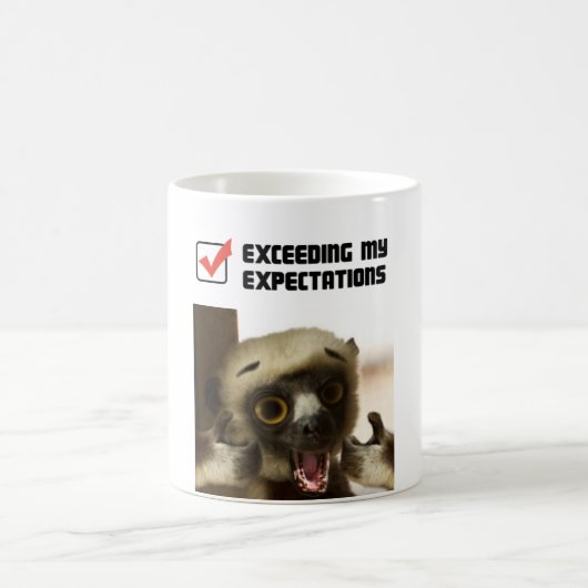 Mug Dépassement de mes attentes (Centre)