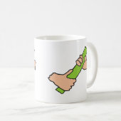 Mug Dépassement du bâton (Devant droit)