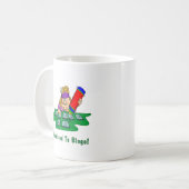 Mug Dépendant au bingo-test ! (Devant gauche)