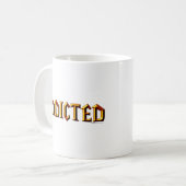 Mug Dépendant (police de wow) (Devant gauche)