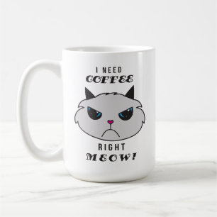 Mug Dépendante drôle du café Chaton mignon Accoutumanc