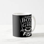 Mug Déplace les garçons laissez cette fille vous montr (Devant droit)