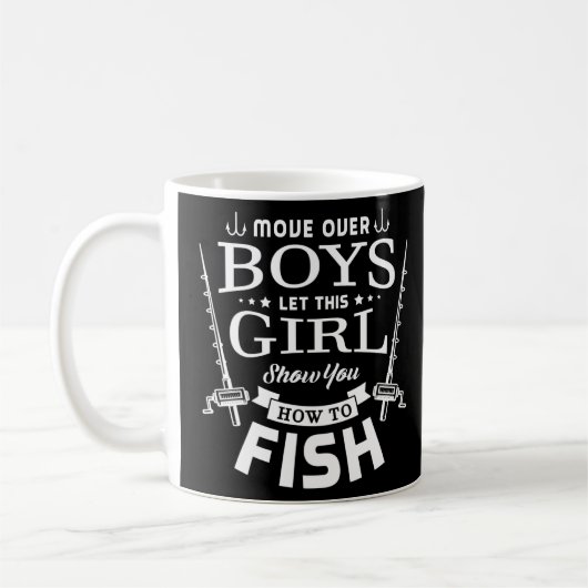 Mug Déplace les garçons laissez cette fille vous montr (Gauche)
