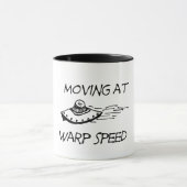 Mug Déplacement à la vitesse de distorsion (Centre)