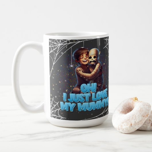 Mug Déplaisant Halloween ! 🎃 (Avec donut)